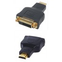 Adaptateur DVI F/ HDMI M, 